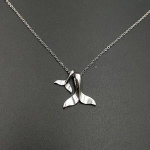 Alloy Dolphin Tail Nechlace